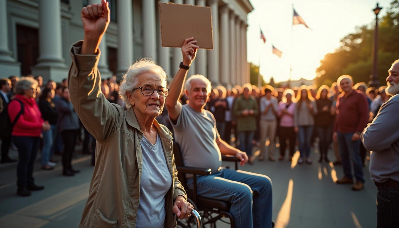 Social Security Payment Cuts Spark Nationwide Protests